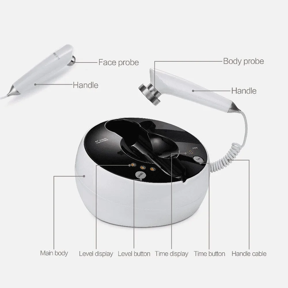 RF Radio Frequency Facial Massager Slimming Machine Professional Home Face Lifting Skin Firming Anti Aging Wrinkle Beauty Device