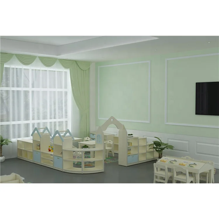 

Cheap Children's Wooden Furniture Children's Lockers Kindergarten Wooden Bookcases