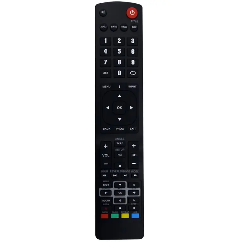 【DISPOSITIVO DIGITAL】Reemplace el control remoto RM-C3174 para televisor LED JVC de 42 pulgadas LT-22C540 LT-24C340 LT-24C341 LT-42C550 LT-48C570 LT-49C550 L