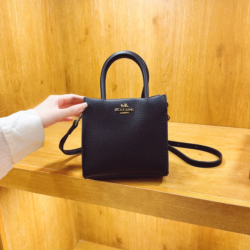 

Structured Mini Tote Bag 2025, Premium Small Square Purse for Women, Versatile Shoulder Bag & Crossbody Day Bag