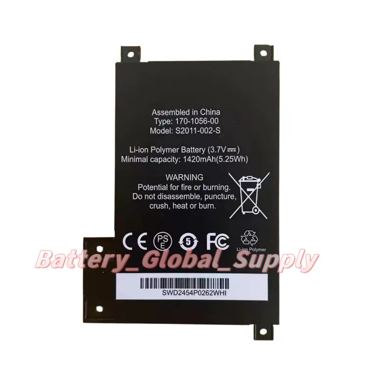 

Battery for DR-A014 170-1056-00 S2011-002-S 3.7v 1420mah 1 PC-