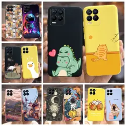 For Realme 8 4G Case Realme 8i Cute Fashion Painted Cover Soft Silicone Phone Case For Realme 8 Pro Realme8 8i Back Cover Bumper