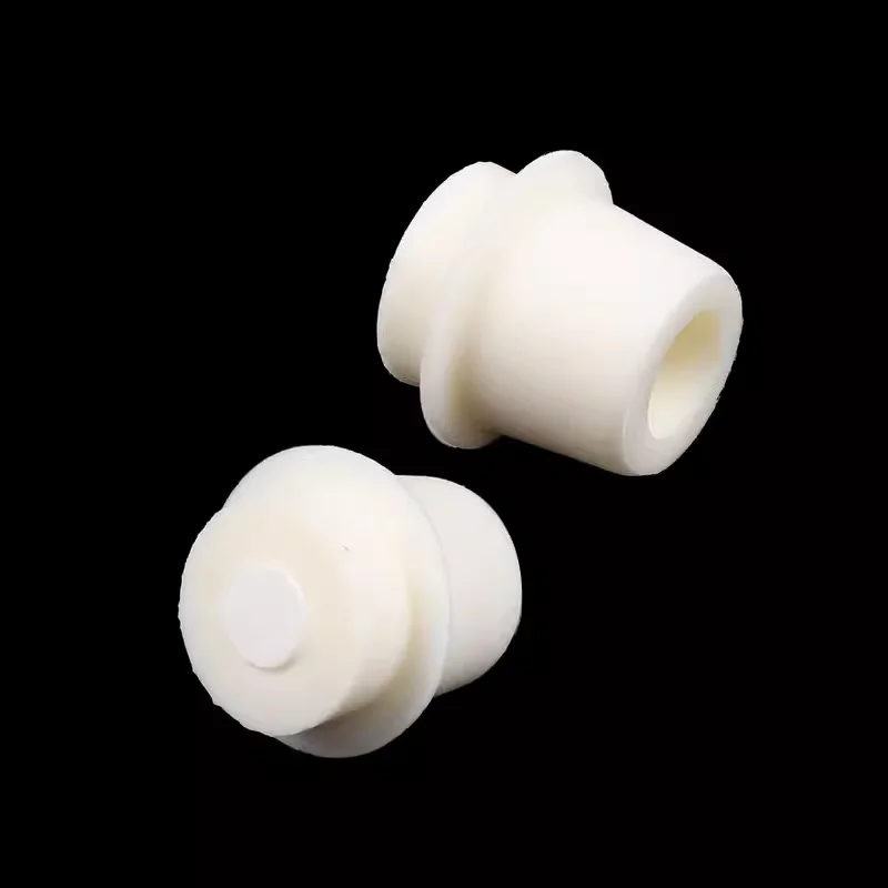 10PCS Foamed silicone stopper with sand core for laboratory heat-resistant conical flask Erlenmeyer flask stopper