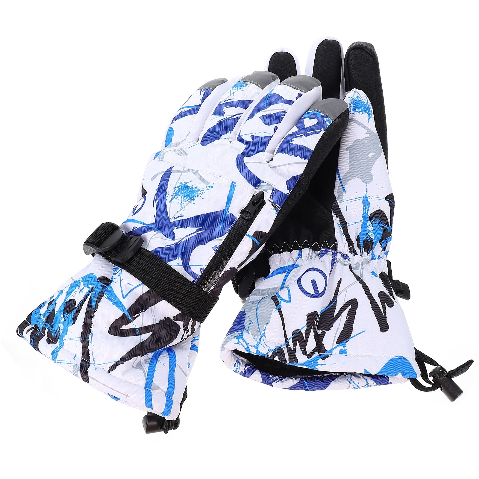 

Ski Winter Warm Waterproof Touch Screen Outdoor Cycling Thickened Gloves Durable Anti Skid Long Length Gloves Gifts