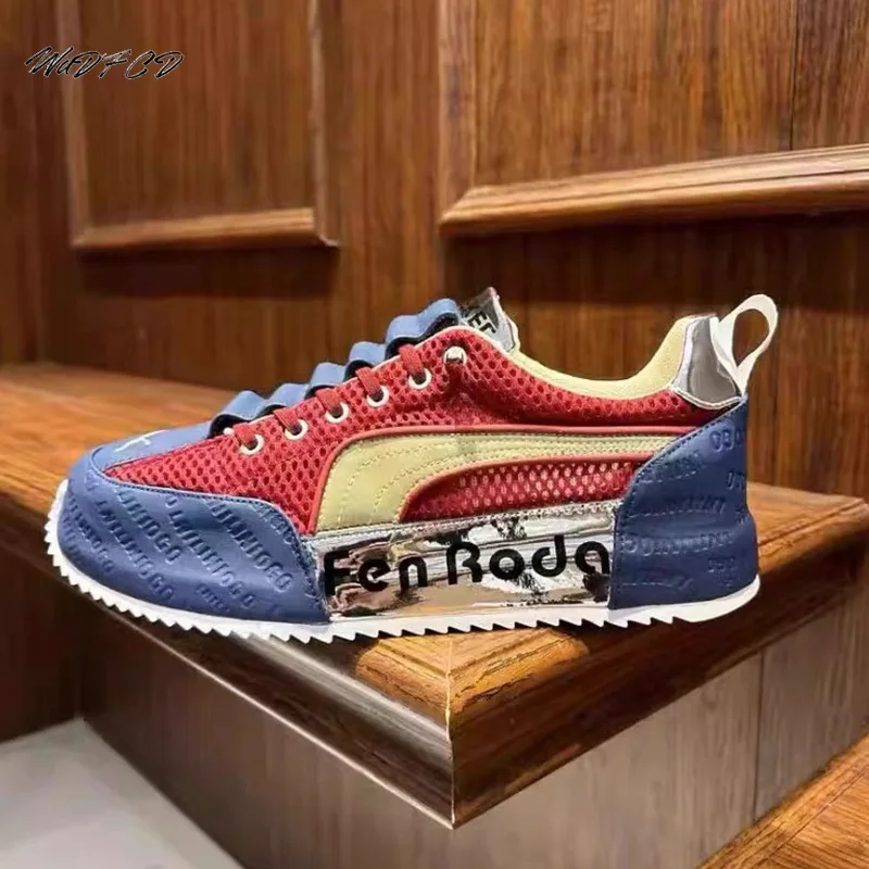 Sneakers Casual Mens Designer Cover Bottom Board Shoes Fashion Leather Fabric Breathable Increased Internal Platform Sport Shoes