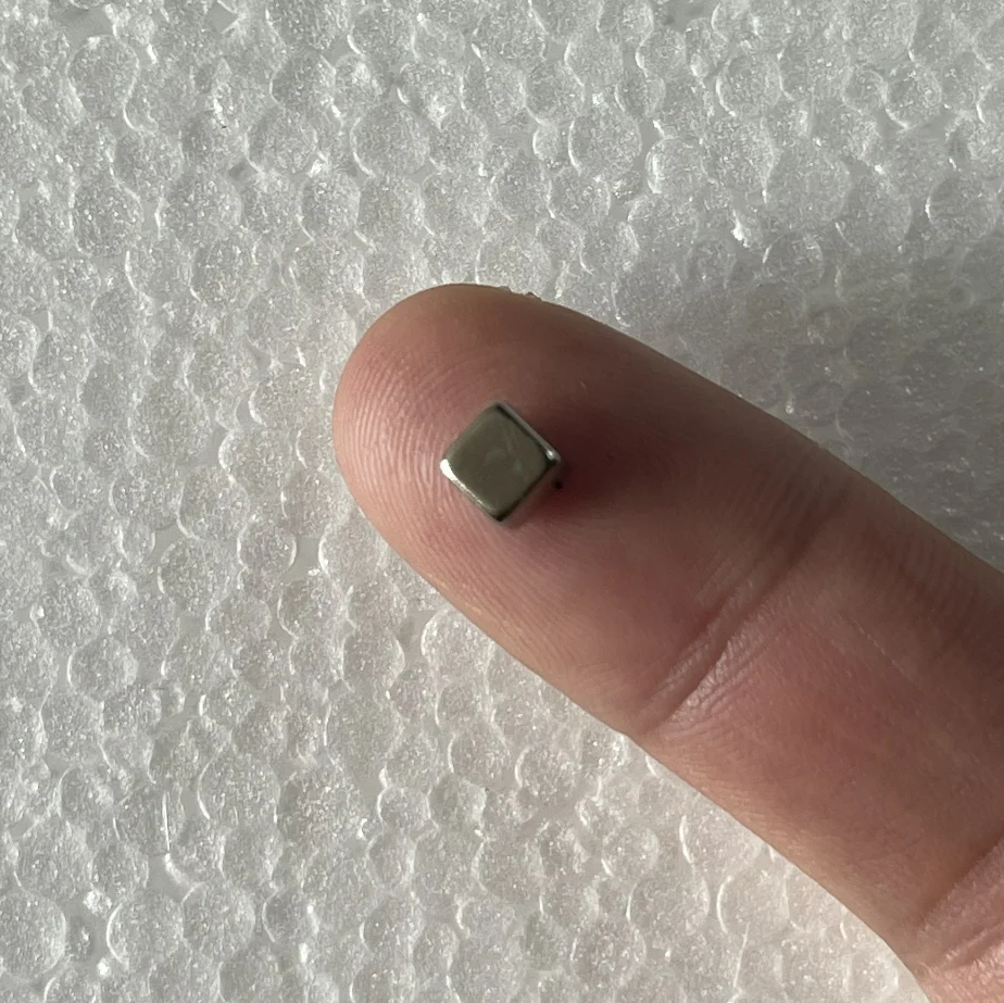 10X10X10mm 5x5x5mm Small Square Cube Magnets,Fun Magnets,Tiny Crafts, Fridge Magnets,Refrigerator Magnets, For Whiteboard, Block view 5