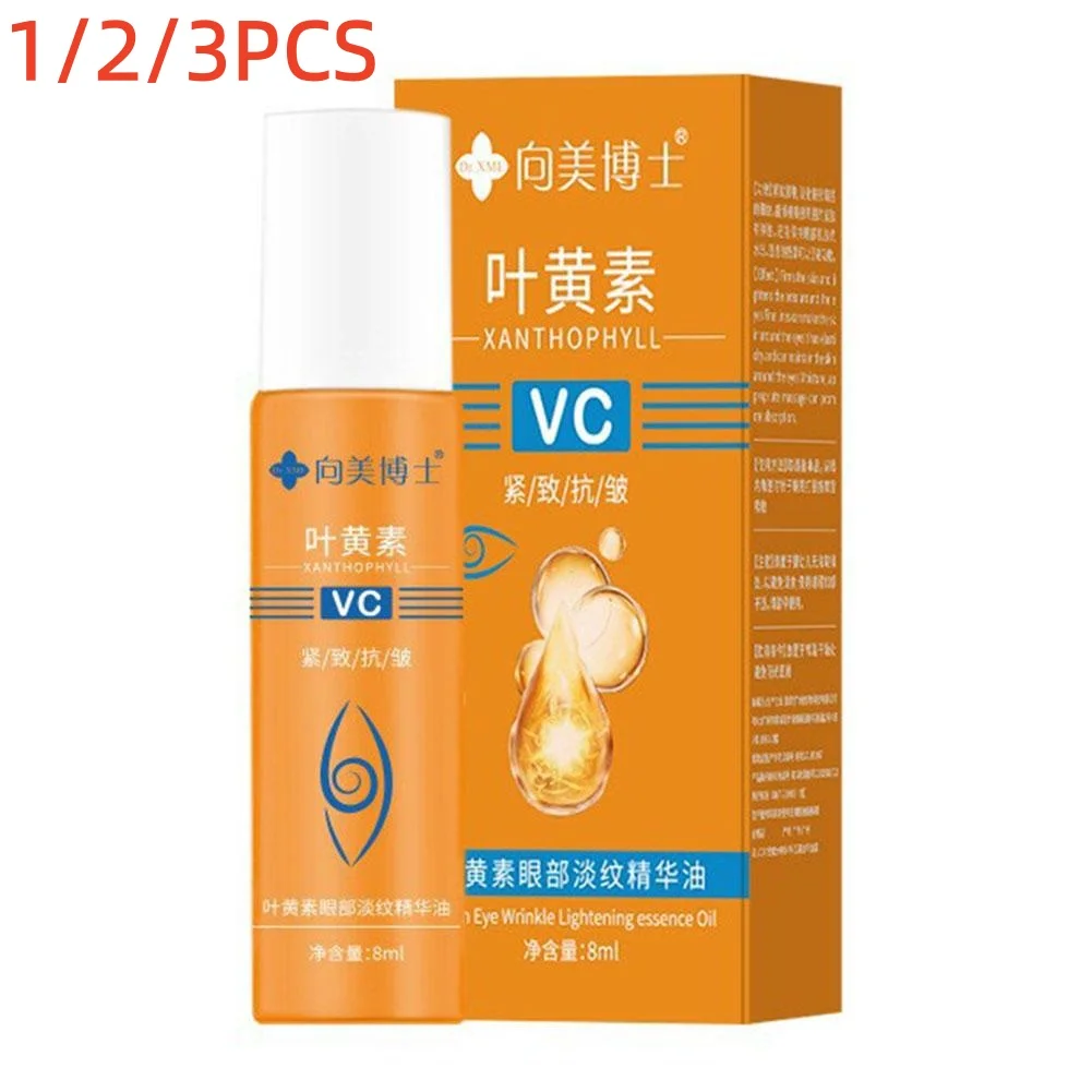 VC Lutein Eye Essence Oil Eye Roller Ball Removes Dark Circles Dullness Eraser Eye Bag Fade Fine Line Nourishing Eye Essence