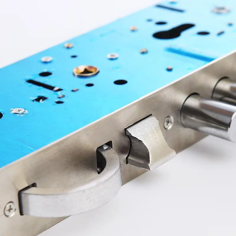 Mortise 60-68 Lock Body Size 30/40 * 388 Stainless Steel Material Anti-theft Hook Door Lock Case