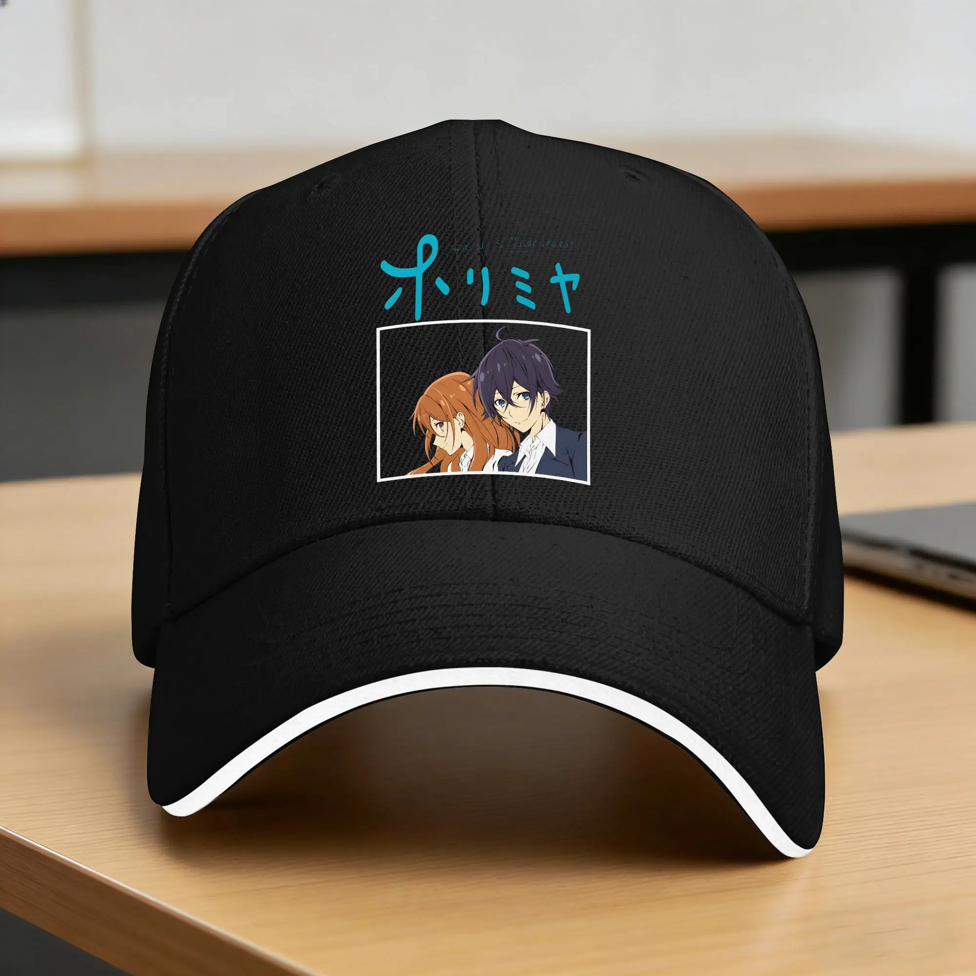Comic H-Horimiya Baseball Cap  Trendy Hip Hop Hats Summer Female Male Tennis Skate Baseball Caps