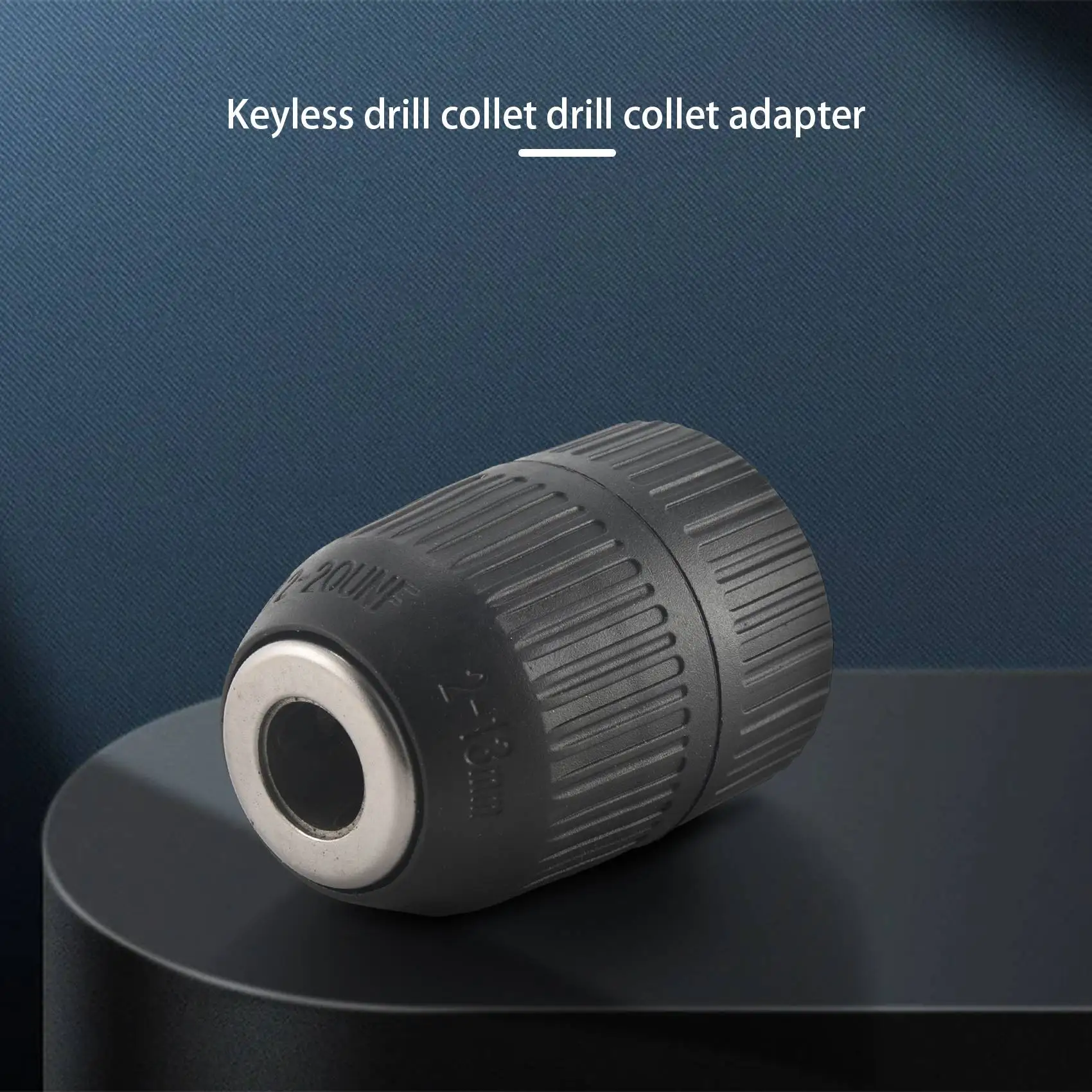 Adaptador Keyless Drill Chuck para Impact Driver, Quick Connect, 1 ", 2"