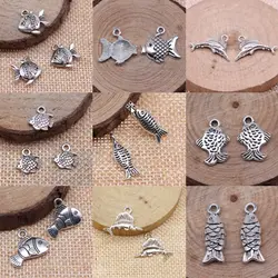 Swordfish Charms For Jewelry Making DIY Pendants For Gift Bulk