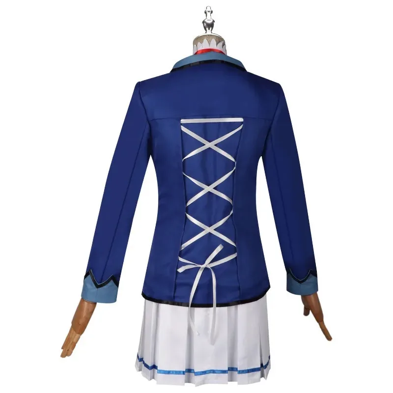 Anime Aikatsu Cosplay Costume Hoshimiya Ichigo Shibuki Ran Kiriya Aoi Starlight School JK Uniform Full Set Carnival Party Dress