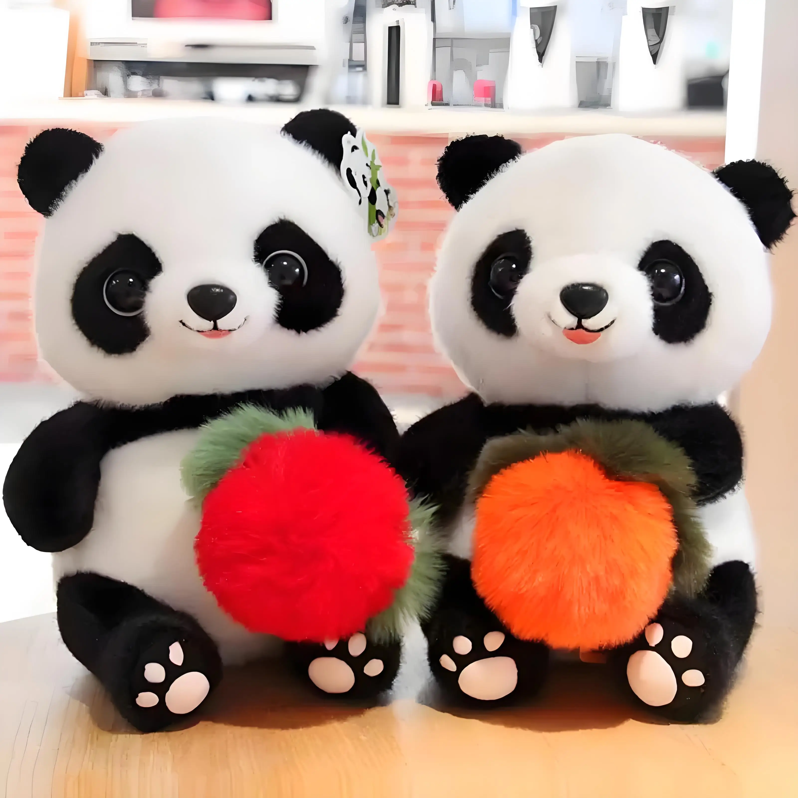 

25cm panda plush toy, a national treasure plush toy, children's souvenir and birthday gift