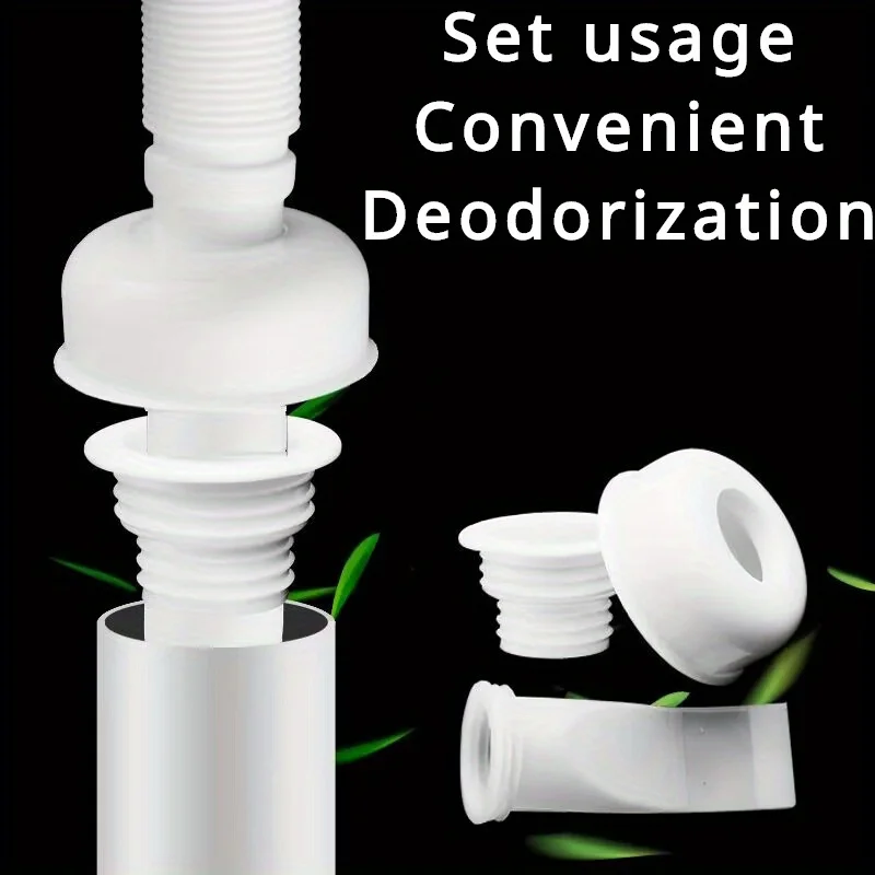 3pcs/Set  Material Sewer Anti-Odor Floor Drain Cover, Convenient Deodorization For Bathroom Kitchen