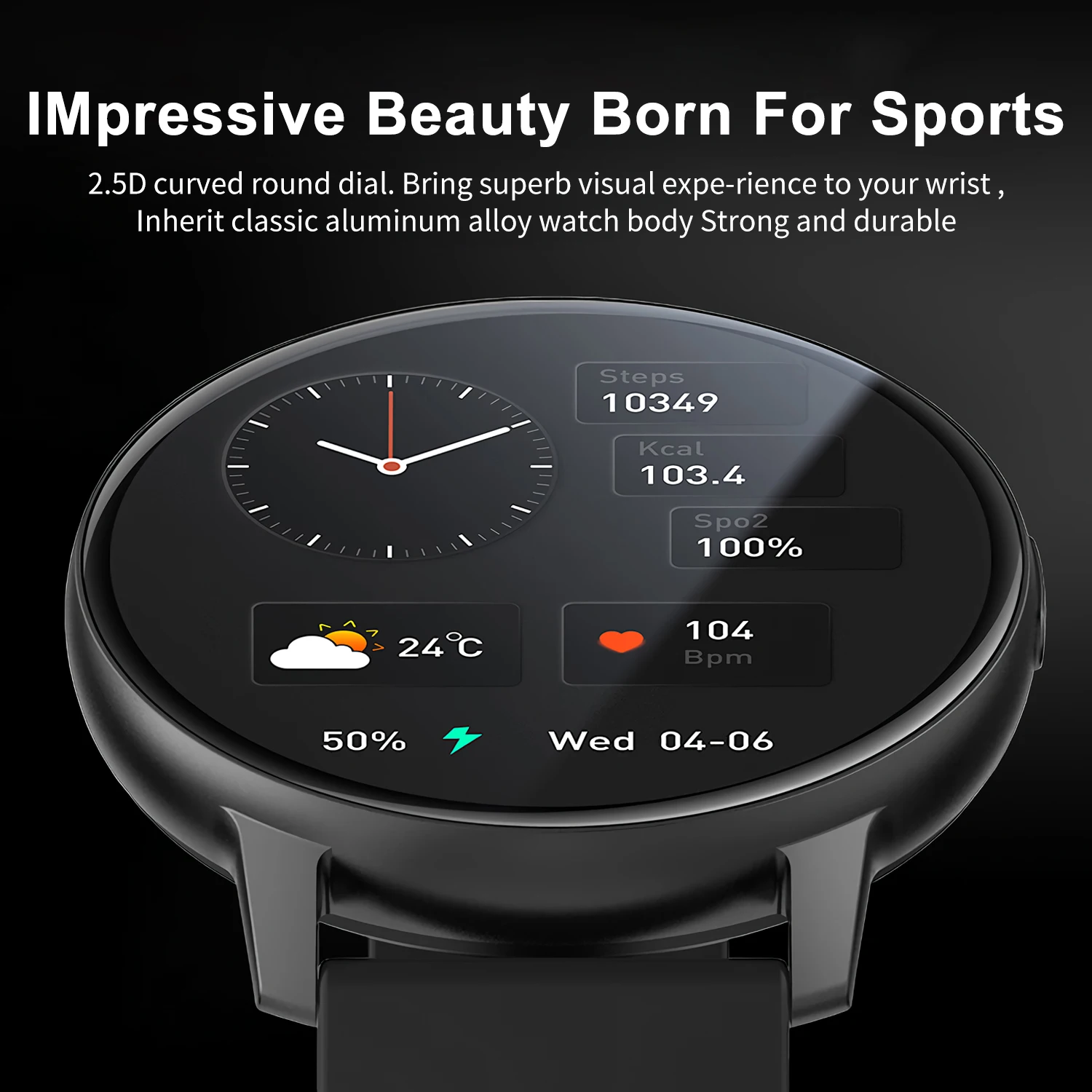 Reloj inteligente AMOLED con pantalla 466x466, para hombres y mujeres, llamada Bluetooth, rastreador de actividad/deporte, Monitor de ritmo cardíaco y salud, reloj inteligente de música