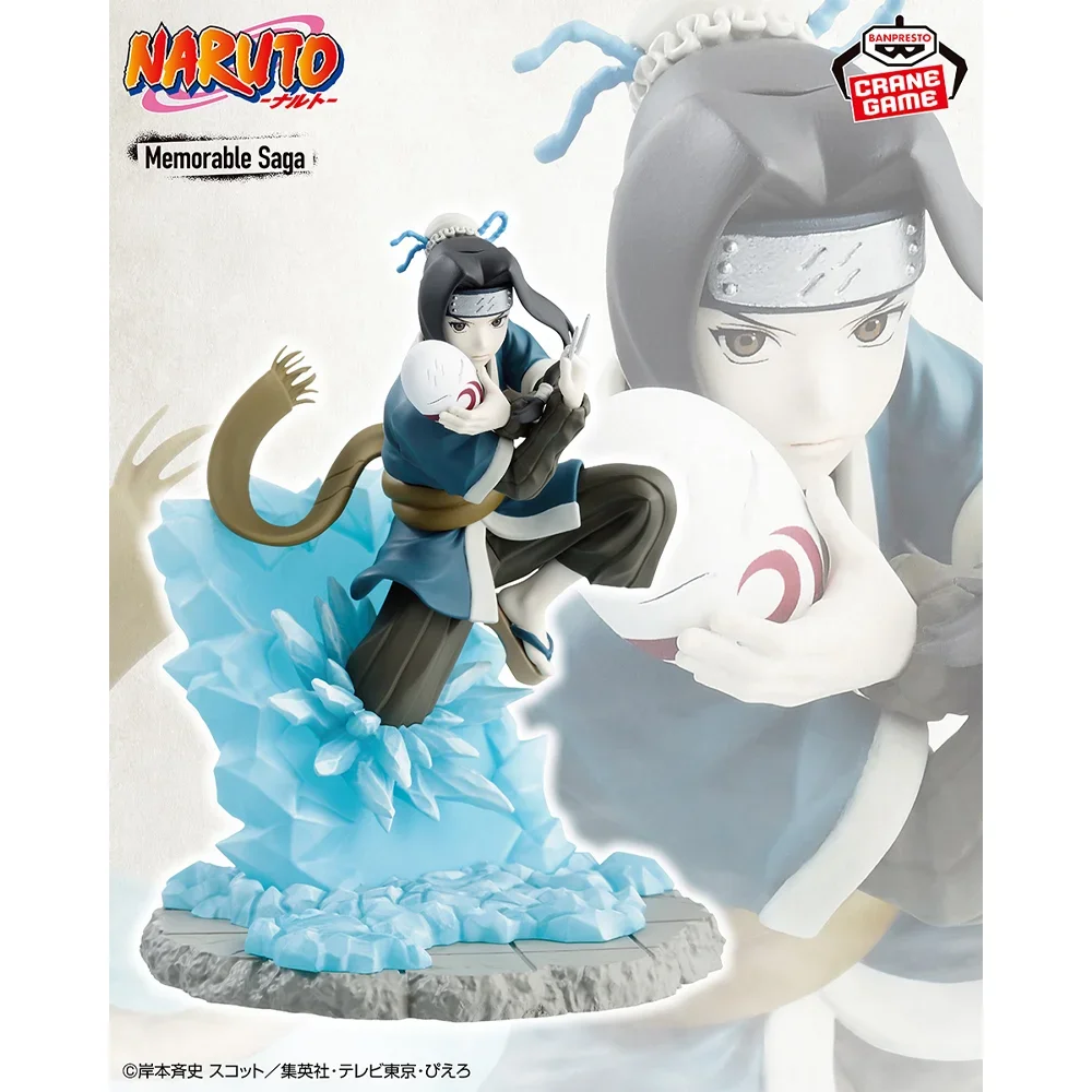En Stock Original BANPRESTO memoria Saga Naruto Haku Momochi Zabuza Naruto figura Anime modelo genuino en caja de juguete