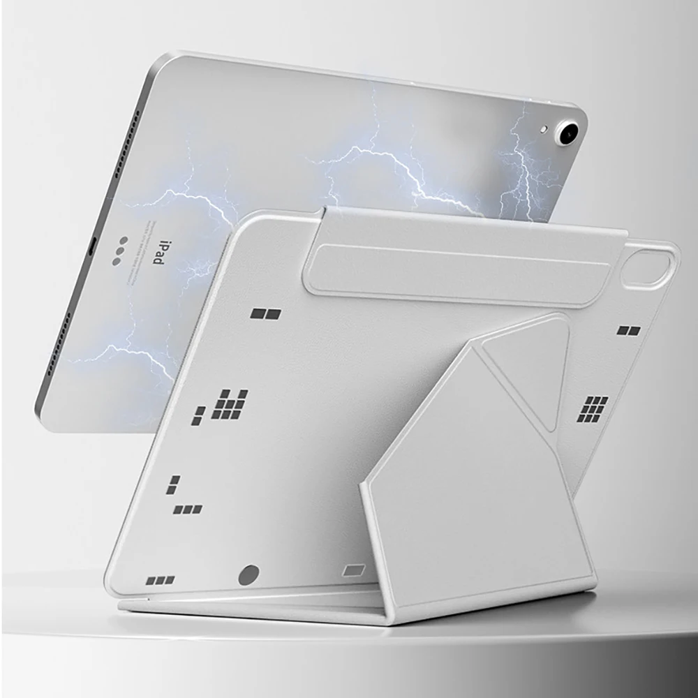 Magnetic Case For iPad A16 10th Air 4/5 Pro 12.9 11 2nd 3rd 4th Mini6/7 A17 Pro Funda for iPad Pro 11 13 Generation M4 2024 M5 2 2