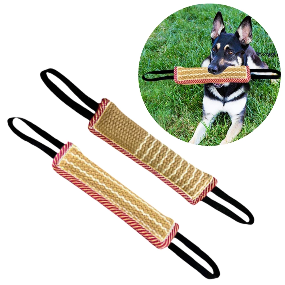 Pet Dog Chew Tug Toys Dogs Teether Bite Pillow Interactive Dogs Rope Toys Safe Teeth Cleaning Chewing Toy Pets Training Supplies