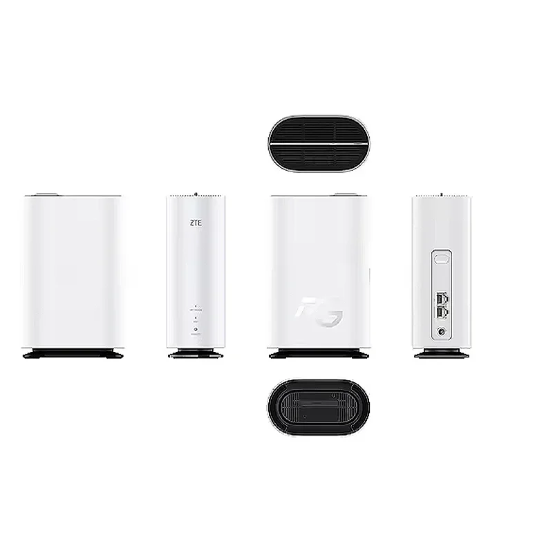 ZTE 5. Generation 5G Indoor FWA CPE G5C WiFi 6 AX1800 Wireless Router Gigabit Port 5G NSA SA 4G LTE CAT20 Modem Sim Karte