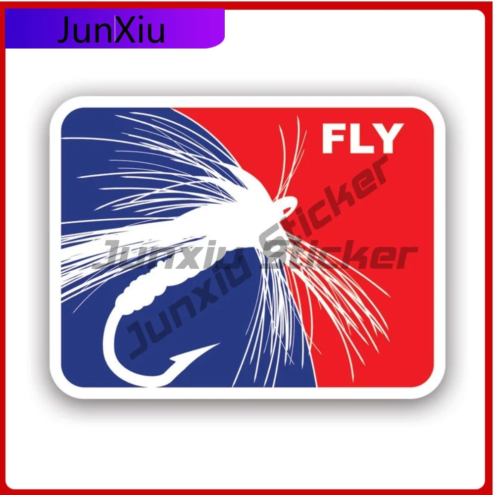 

Fly Fishing Sticker Uv Protected Decals Salmon Trout Fish Fisherman Steelhead Flyfishing Angler Fishing Angler Car Sticker Vinyl