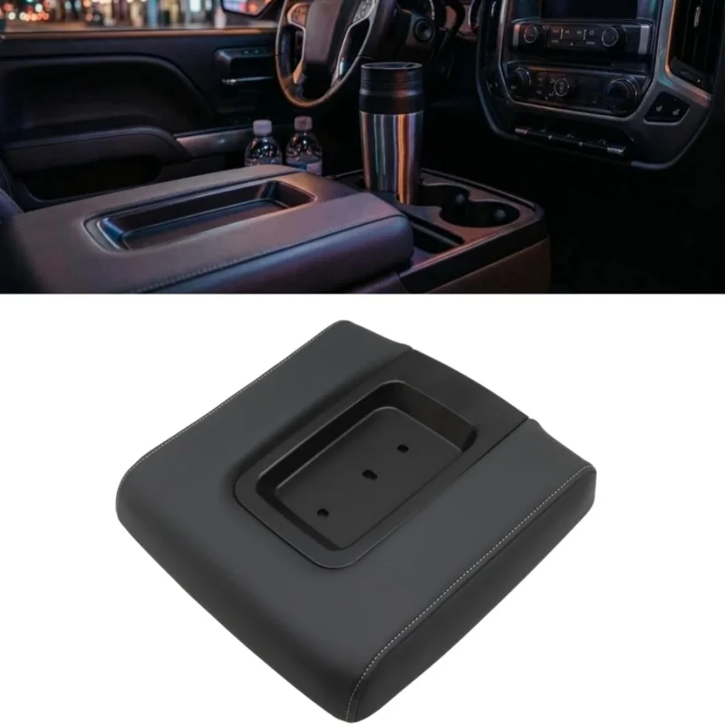 

22881398 Front Seat Center Console Armrest Lid For 2014-19 Chevrolet Silverado Suburban Tahoe Sierra Yukon XL Cadillac Escalade