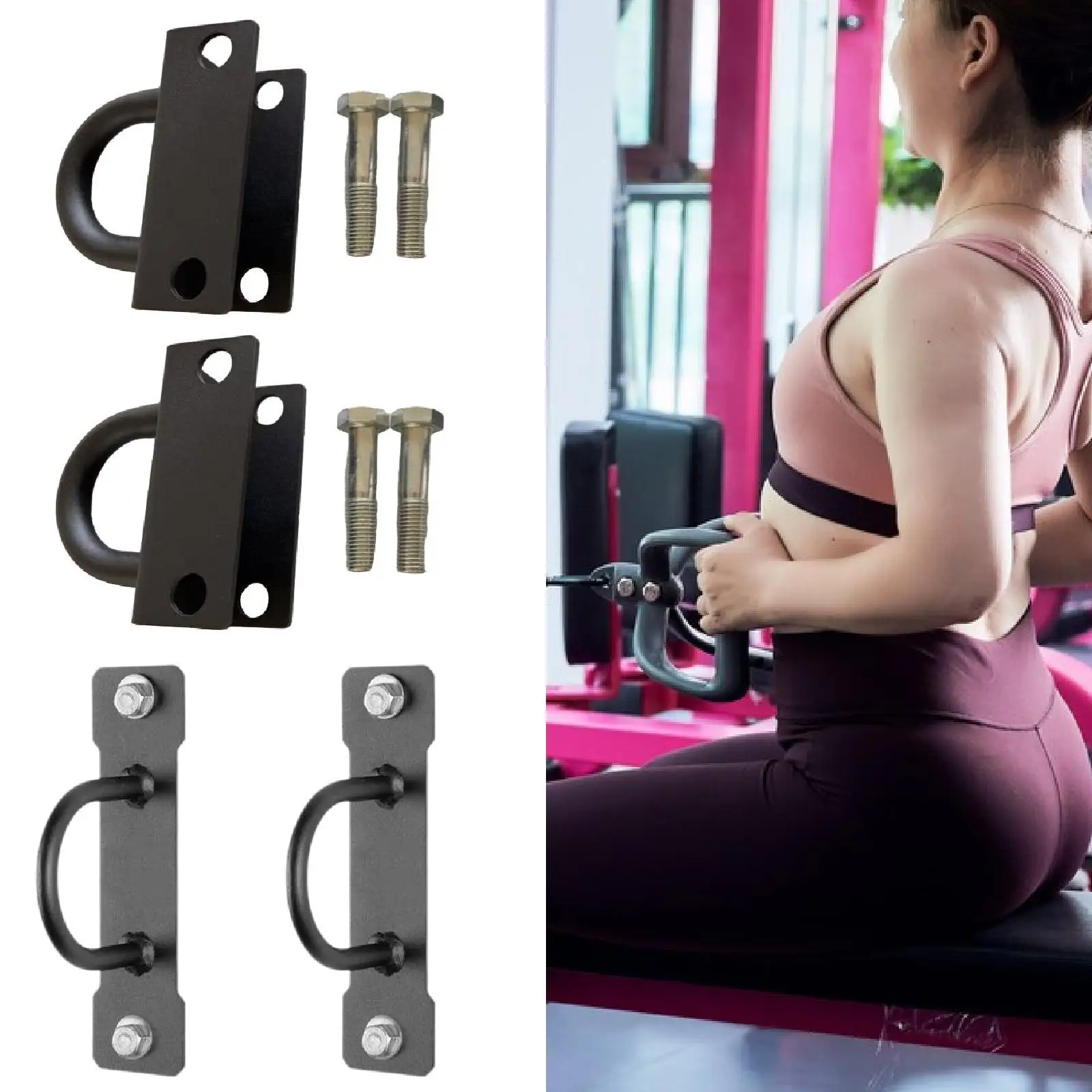 

Battle Rope Anchor Battle Rope Wall Mount Convenient Wall Ceiling Mount Bracket for Home Gym Sports Strength Training Workout