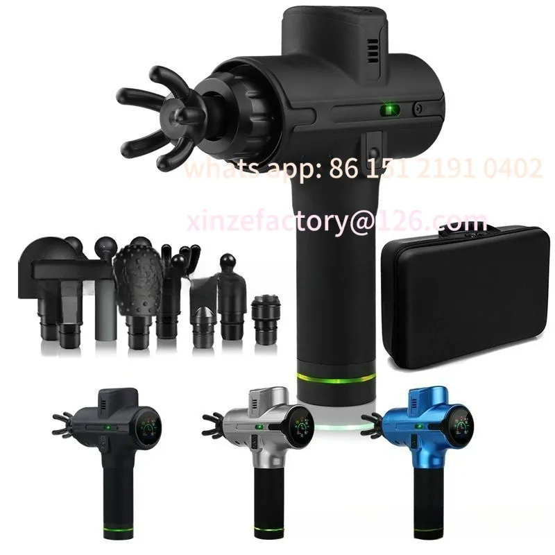 

Fascia gun smart touch screen massage gun