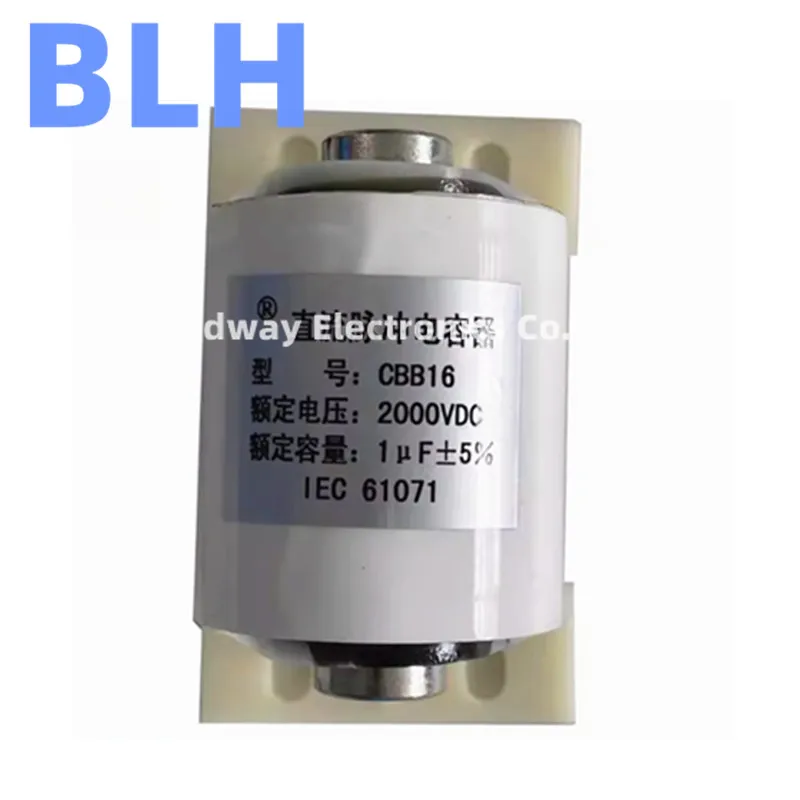 CBB16 DC Pulse Capacitor Thin Film Capacitor 2000V 2000VAC 1UF