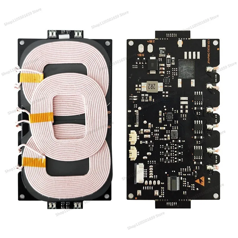 For 22W high-power wireless charging module PCBA car outdoor power supply modified 12V fast charging