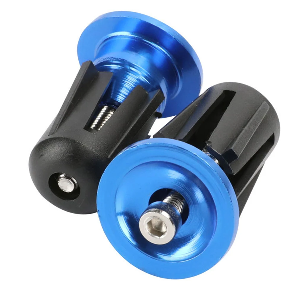 Bicycle Bar End Plug Aluminum Alloy Expansion Handle Cover Blocked Bicycle Handlebar Plug Cycling Accessories