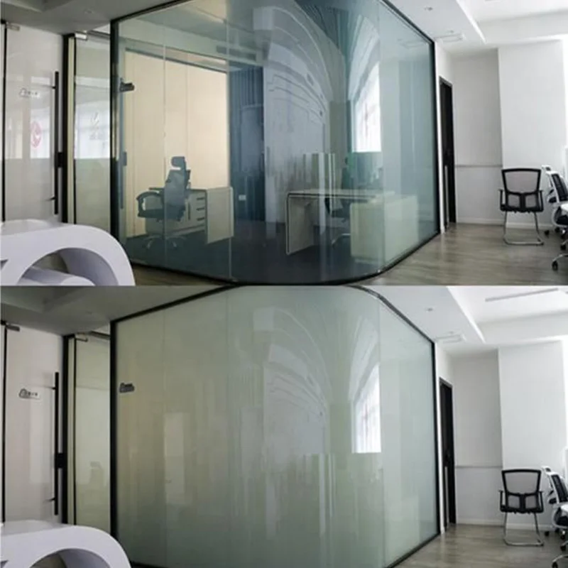 Transparent Clear State 4-10mm Tempered Building Window Shower Room Pdlc Smart Partition Glass