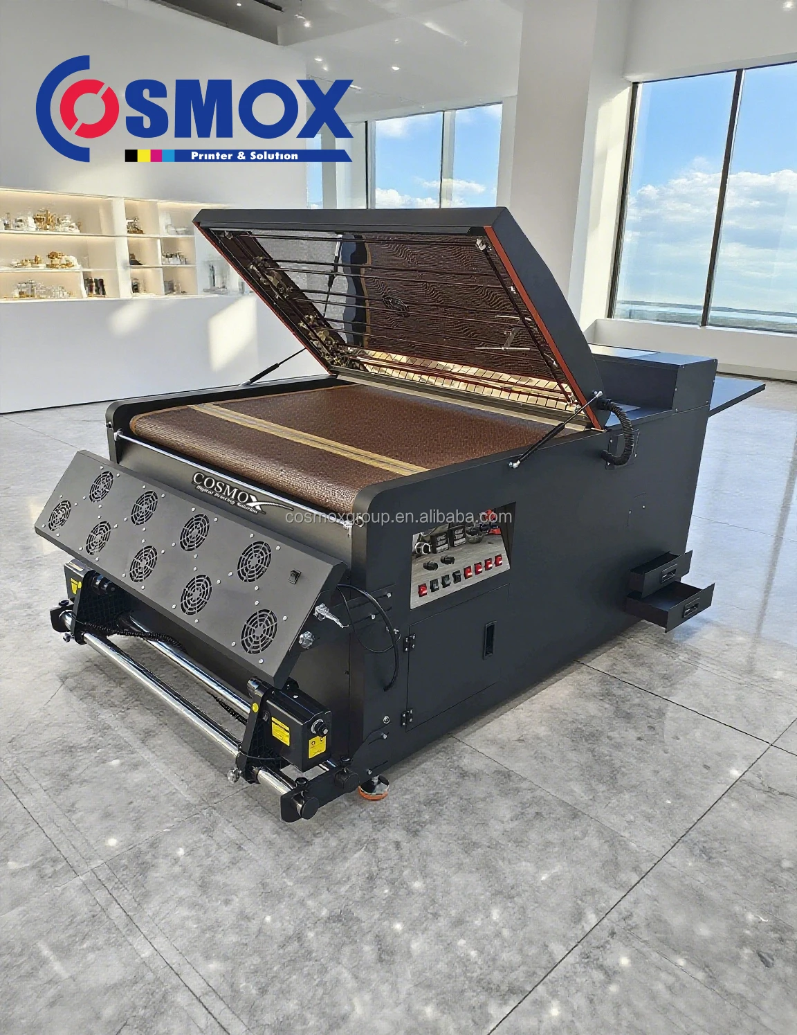 New 90cm 36inch DTF Shaker Machine Automatic DTF Film Powder Shaking Machine