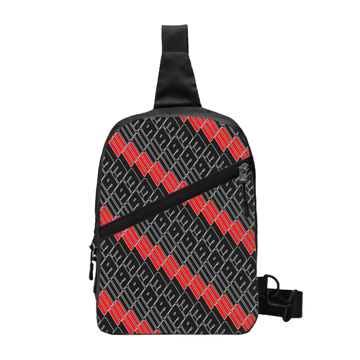 

Custom 93 Marquez Sling Chest Bag Motorcycle Racing Crossbody Shoulder Backpack for Men Traveling Daypack