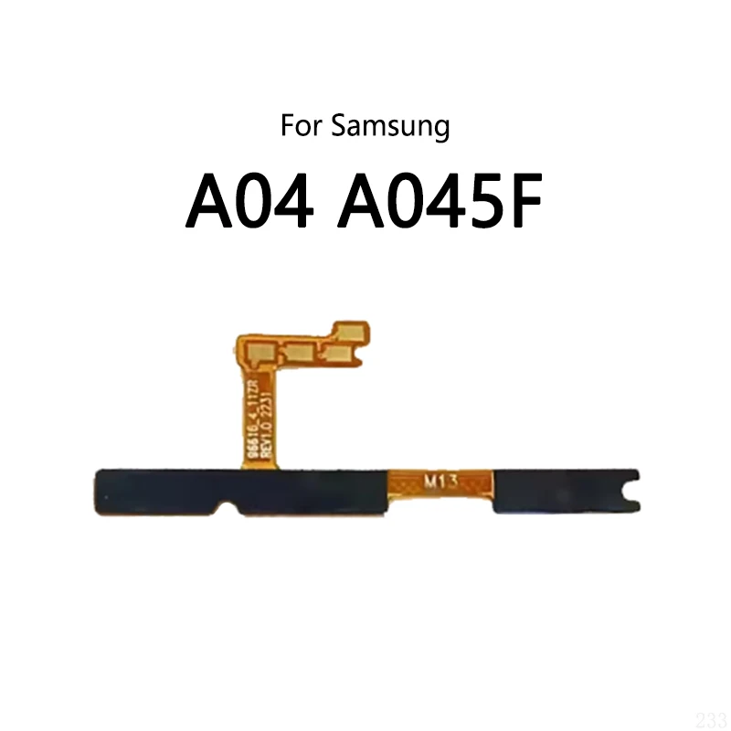 Power Button Switch Volume Mute Button On / Off Flex Cable For Samsung Galaxy A04 A045F A04S A047F A04E A14 4G 5G A24 A34 A54