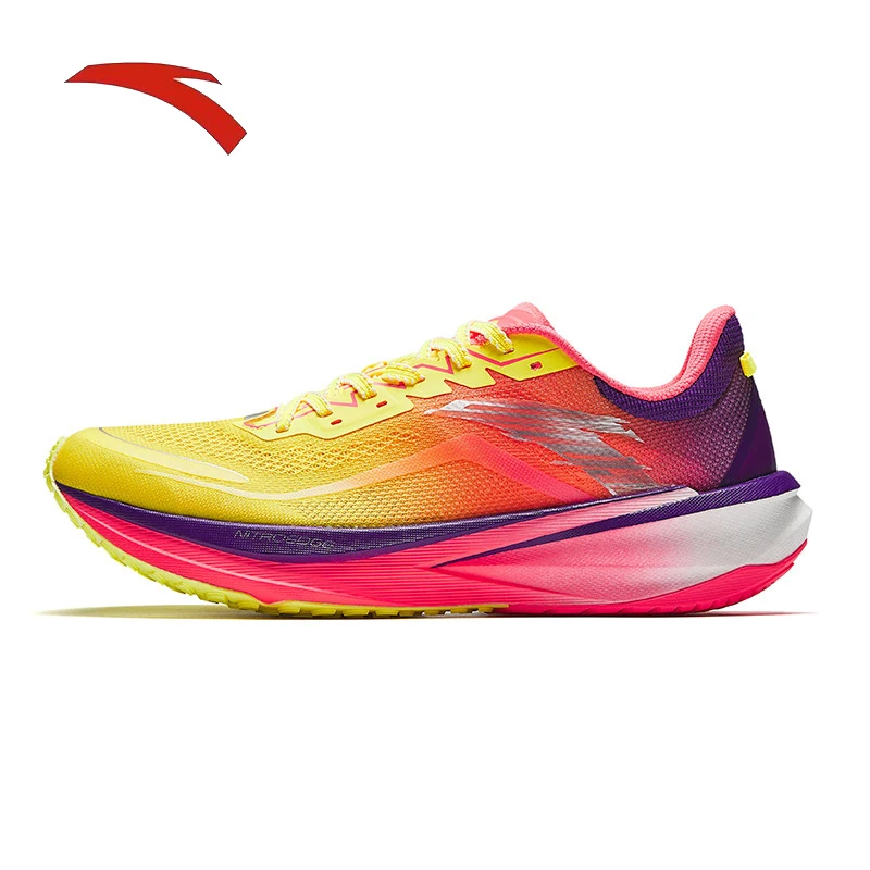 ANTA Men's Field Training Nitrogen Technology Professional Carbon Plate Cushioning Student Running Shoes