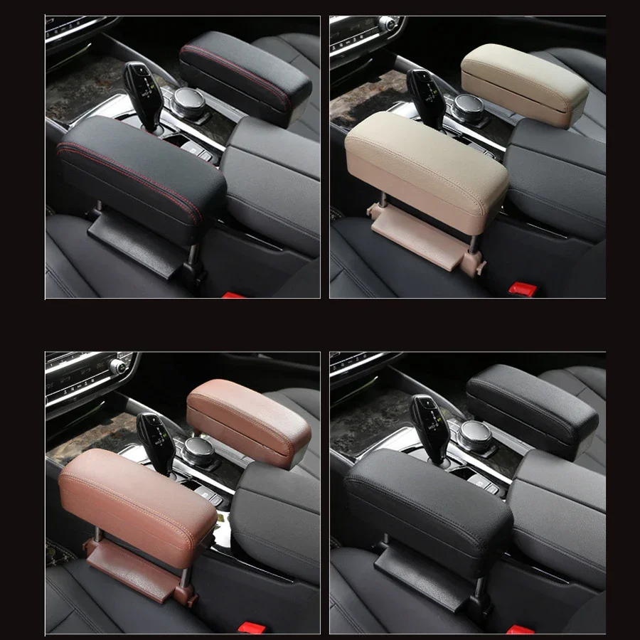 

New Universal Car Armrest Box Elbow Support Adjustable Car Center Console Arm Rest Car Styling Auto Seat Gap Organizer Arm Rest