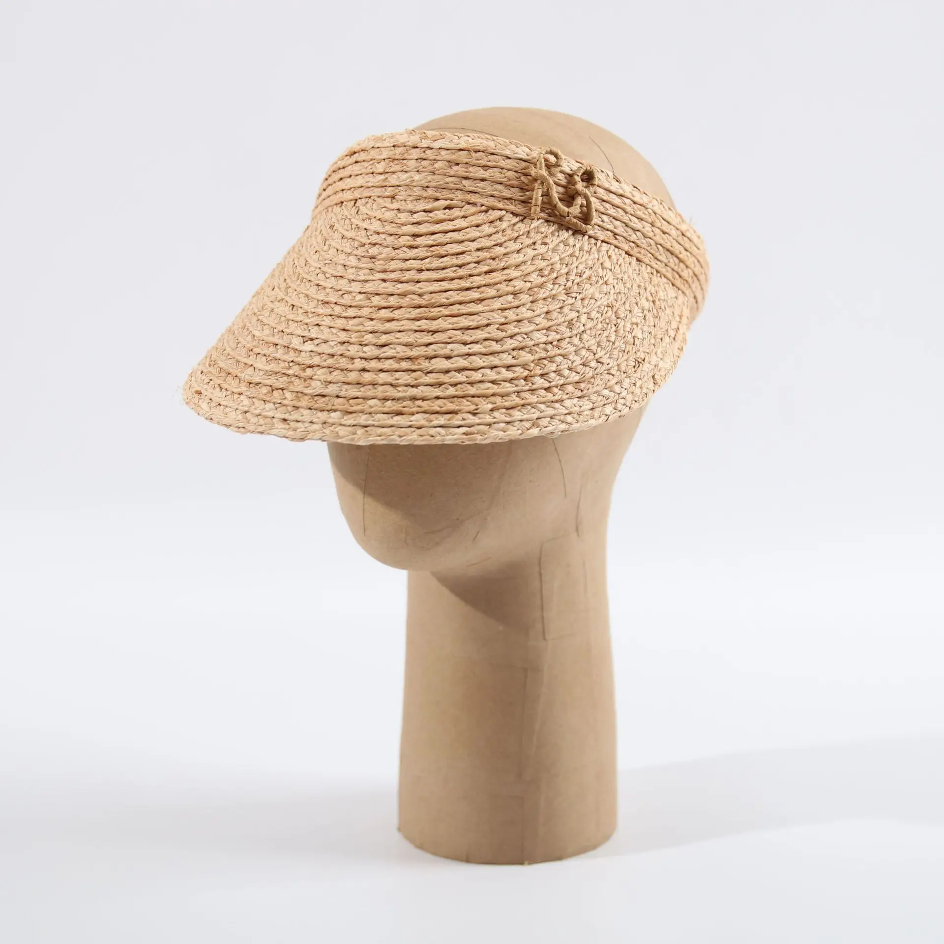 Minimalist Vintage Hollow Top Headband Hat Unisex Outdoor Daily Anti-UV Sun Protection Visor Cap
