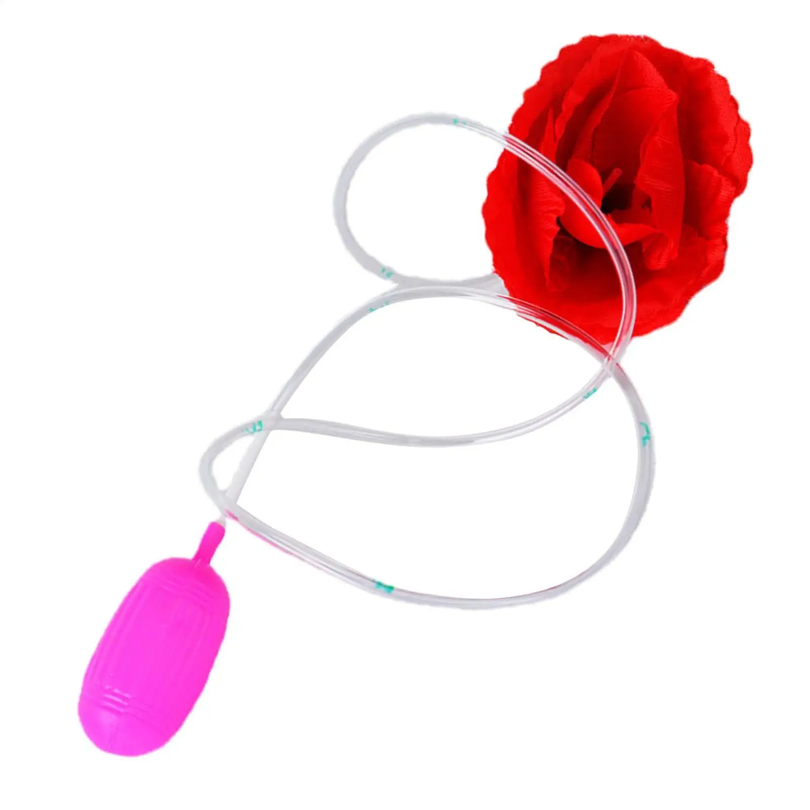 

Squirting Flower April Fools Day Clown Flower Rose Toy Realistic Gag Joke Prank Toy for Holiday Halloween Casual Event Show