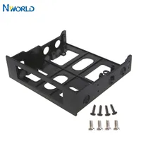 Nworld 3.5'' to 5.25'' Hard Disk Drive Bracket Computer Case Adapter Floyy Kit Mounting Bracket