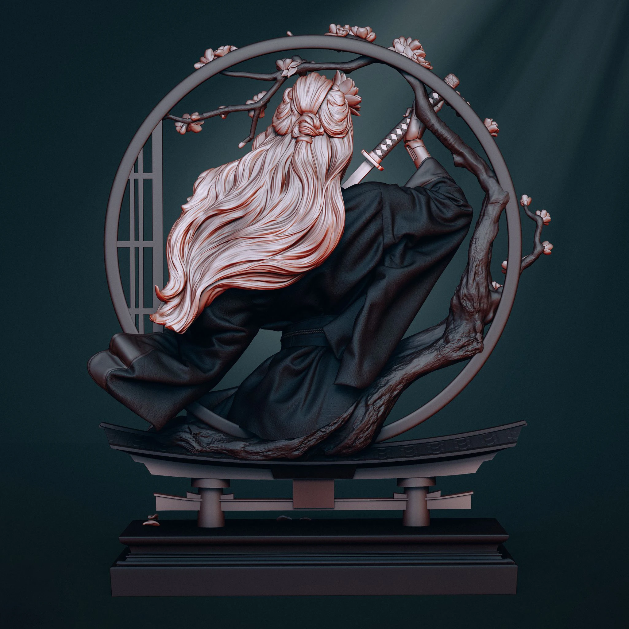 Kit de figurine de portrait demi-longueur en résine 1/11, thème fantastique, GK non assemblé et non peint