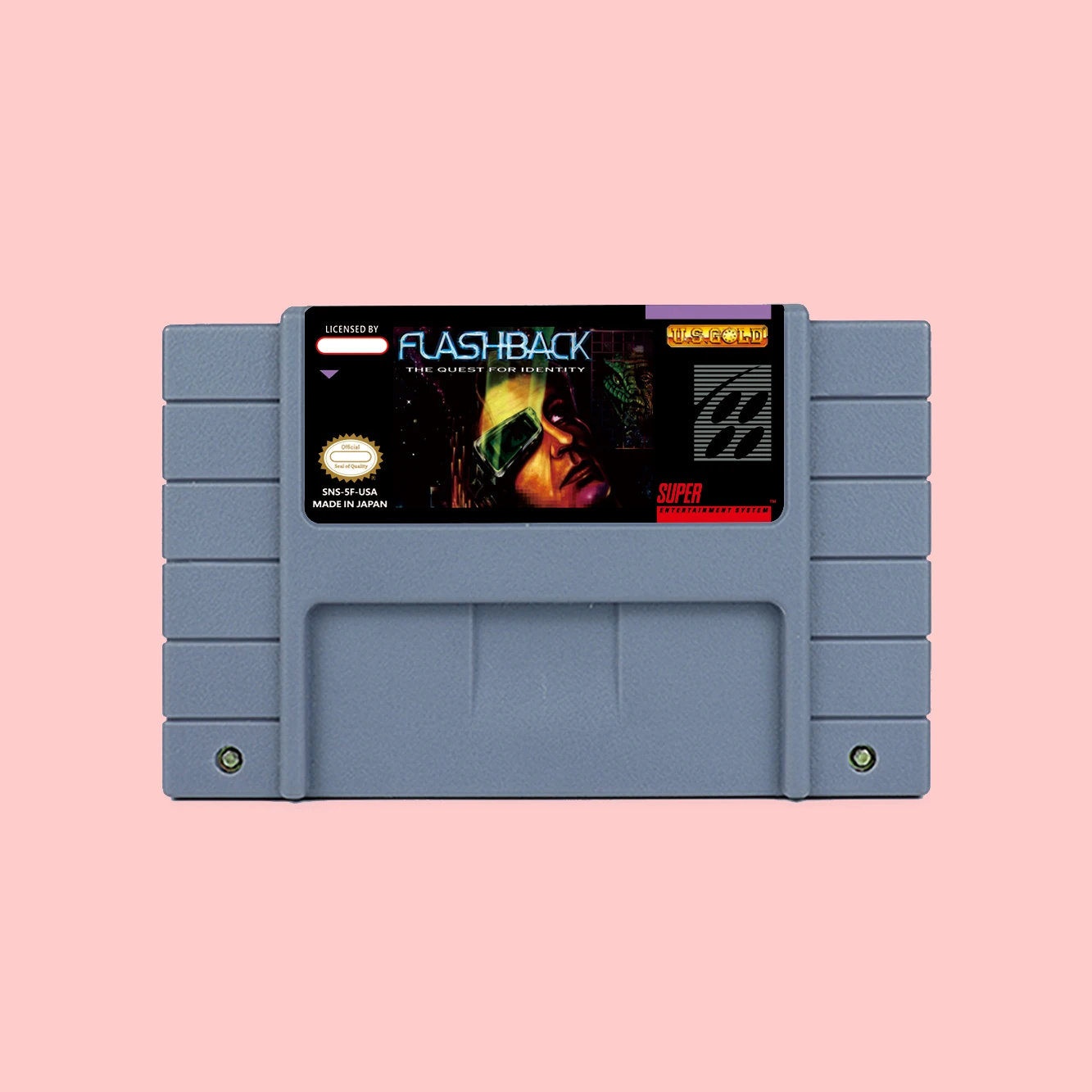 Flashback - The Quest for Identity Action Game Cartridge For SNES 16bit NTSC USA PAL EUR Game Consoles Card