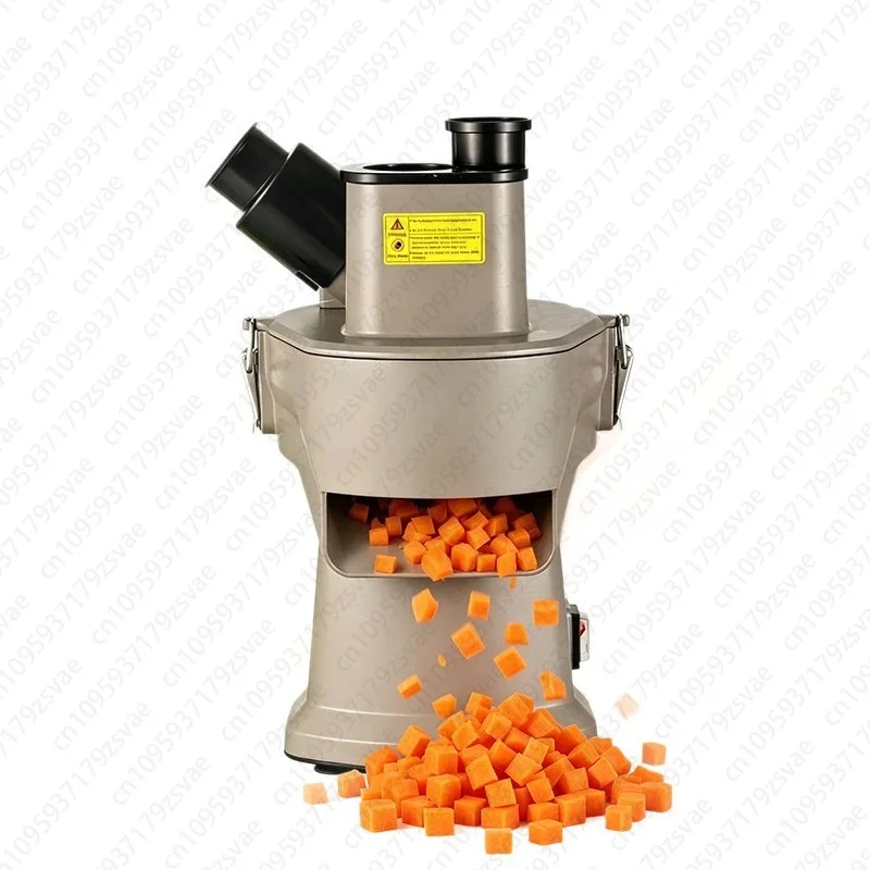 Multifunctional vegetable cutter dicing commercial vegetables shredded potatoes