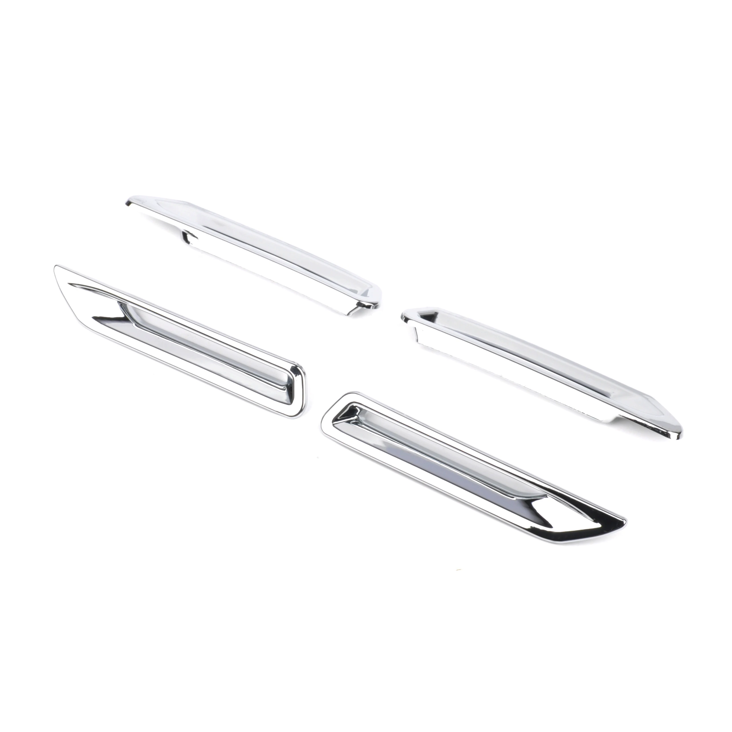 PANICAL Radiator Slot Trim Decorative Cover Radiator Slot Trim Cover Chrome For Honda Goldwing GL1800 GL1800B F6B 2018-2026