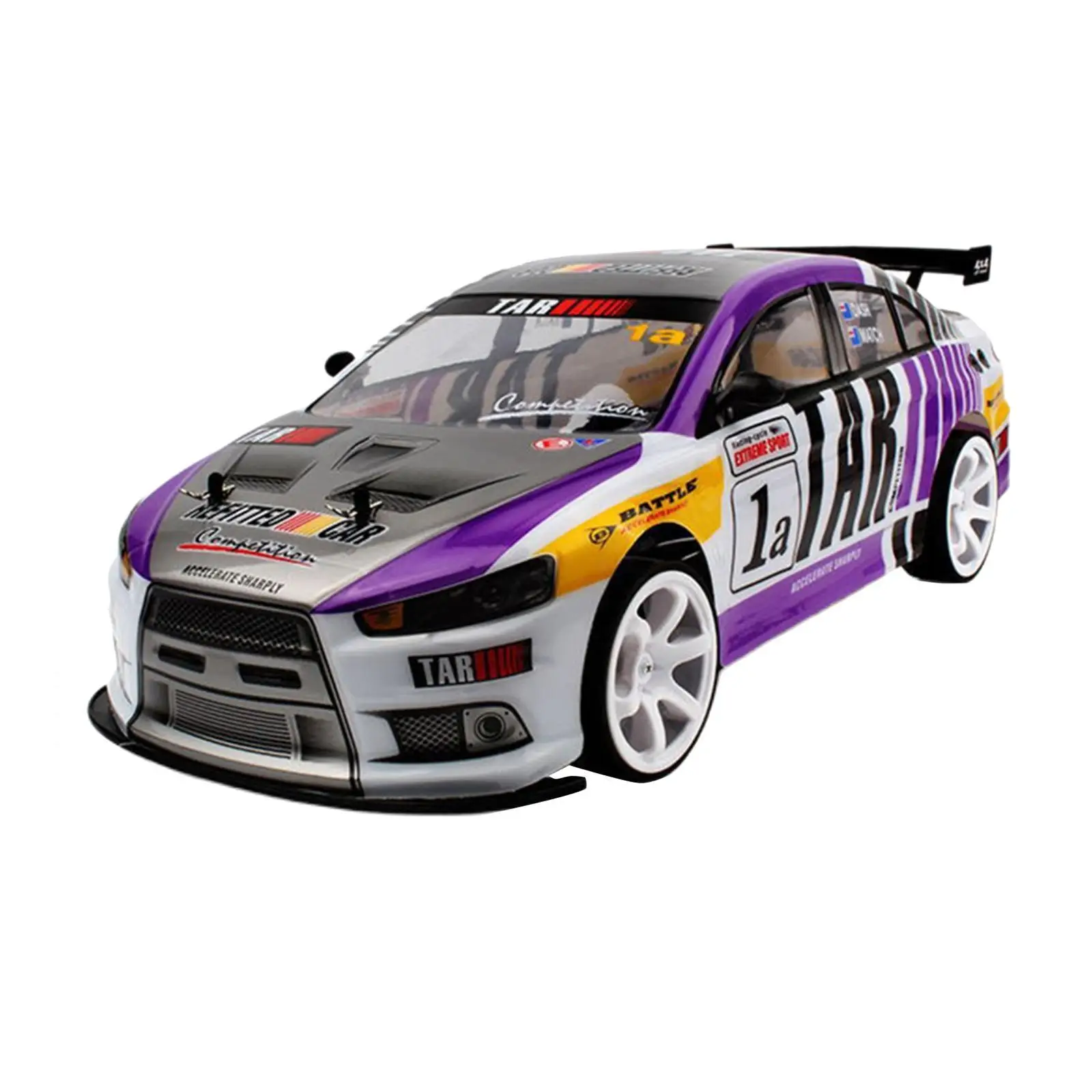 High Speed 1:10 Scale RC Car 2.4G 4WD RC Drift Car Sport Racing Vehicle RC Car Present for Kids