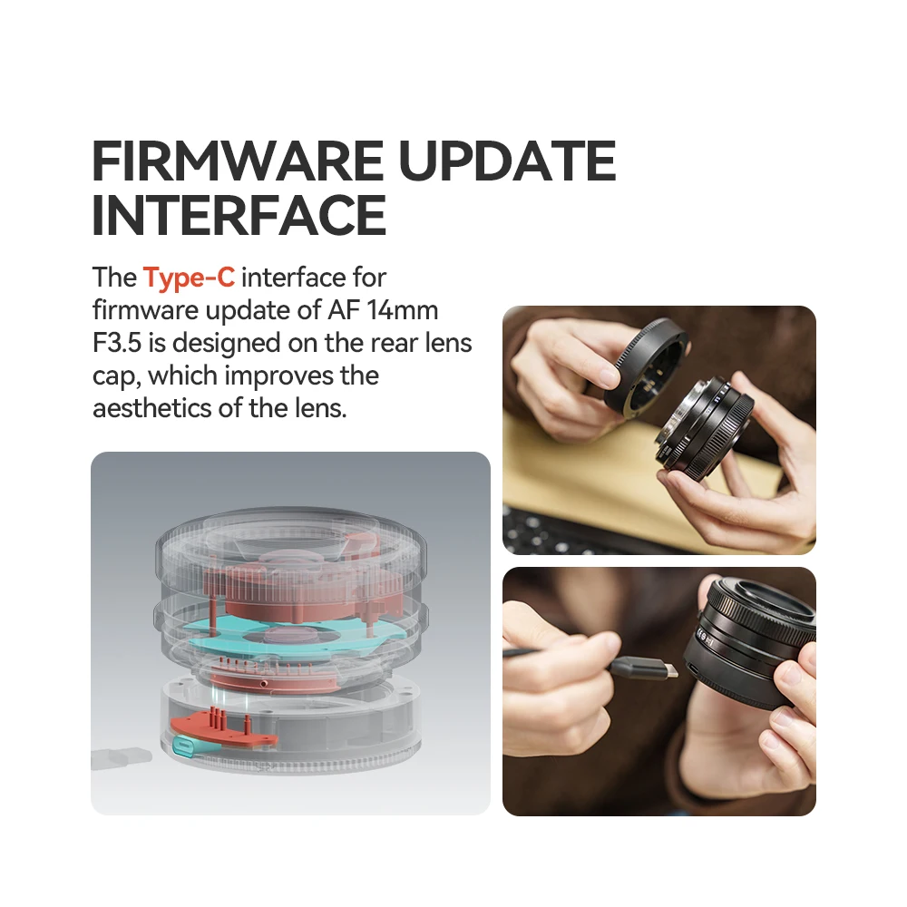 TTArtisan AF 14mm F3.5 APS-C الإطار رئيس عدسة الكاميرا لسوني E-mount A6400 A7RIII FX30 ZVE10 فوجي X-Mount X-A1 X-A10 X-A2 X-A3