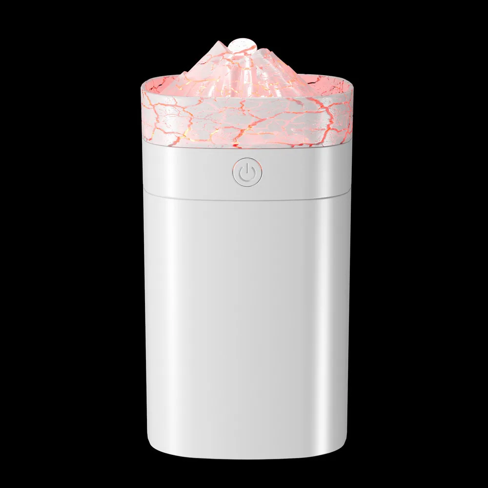 USB Quiet Humidifier with Ambient Mood Light Large Mist Output for Bedroom Living Room Office Ultra Silent Mini Air Humidifier