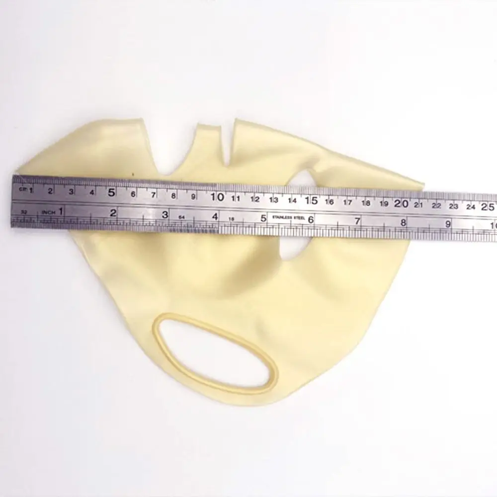 Ferramenta de cuidados com a pele pendurado orelha fixa reutilizável 3d silicone máscara facial titular máscaras faciais capa gel folha máscara máscaras titular