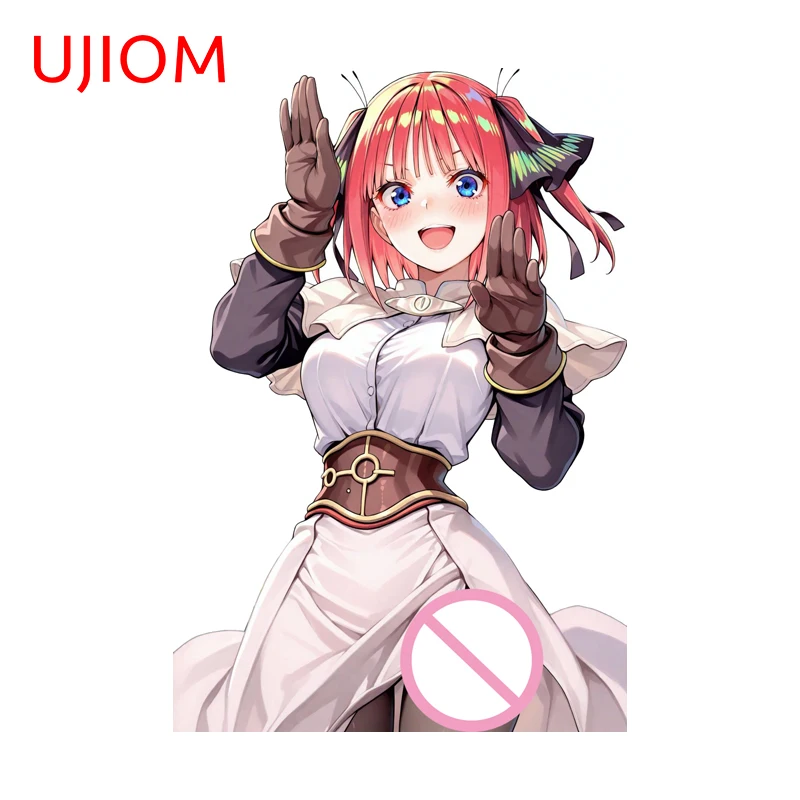 UJIOM Nakano Nino Amusing Wall Sticker Anime Figure Veneer Waterproof Game Room Home Decor Items Decal Cool Things To The Room