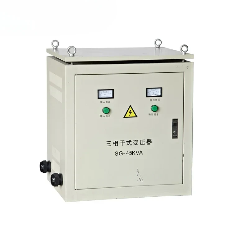 Dry Type Three Phase 120V 220V To 240V 380v 440V 45 KVA Step Up Down Power Transformer 10KVA 10KW 20KW 3 Phase Transformer 415v