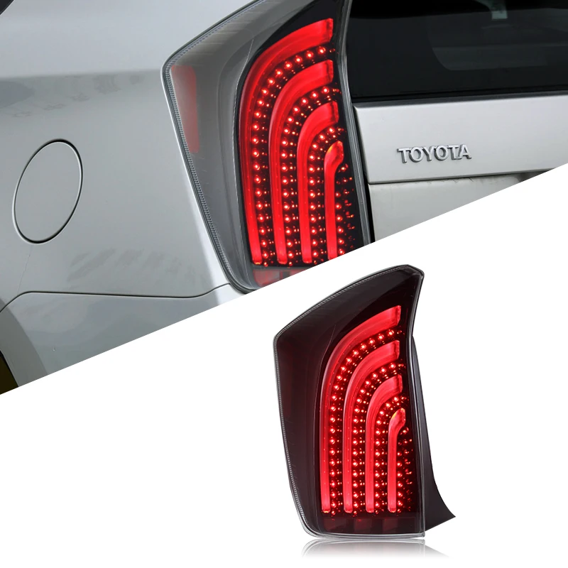 Auto Tail Lamp Rear Light Taillight Red Lamp Car Parts For TOYOTA PRIUS 2010 - 2012